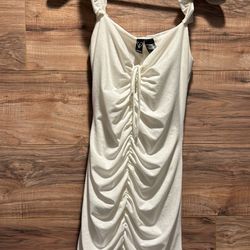 White Cocktail Dress Size medium