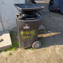Oil King Used Oil Container 