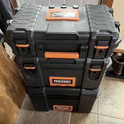 Ridgid Rolling Tool Storage Modular Box System