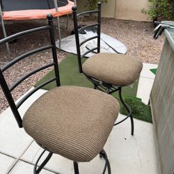 Bar Stools Outdoors Only $45 For Both