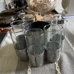 Hearth & Hand Bud Vases & Candle Holder 