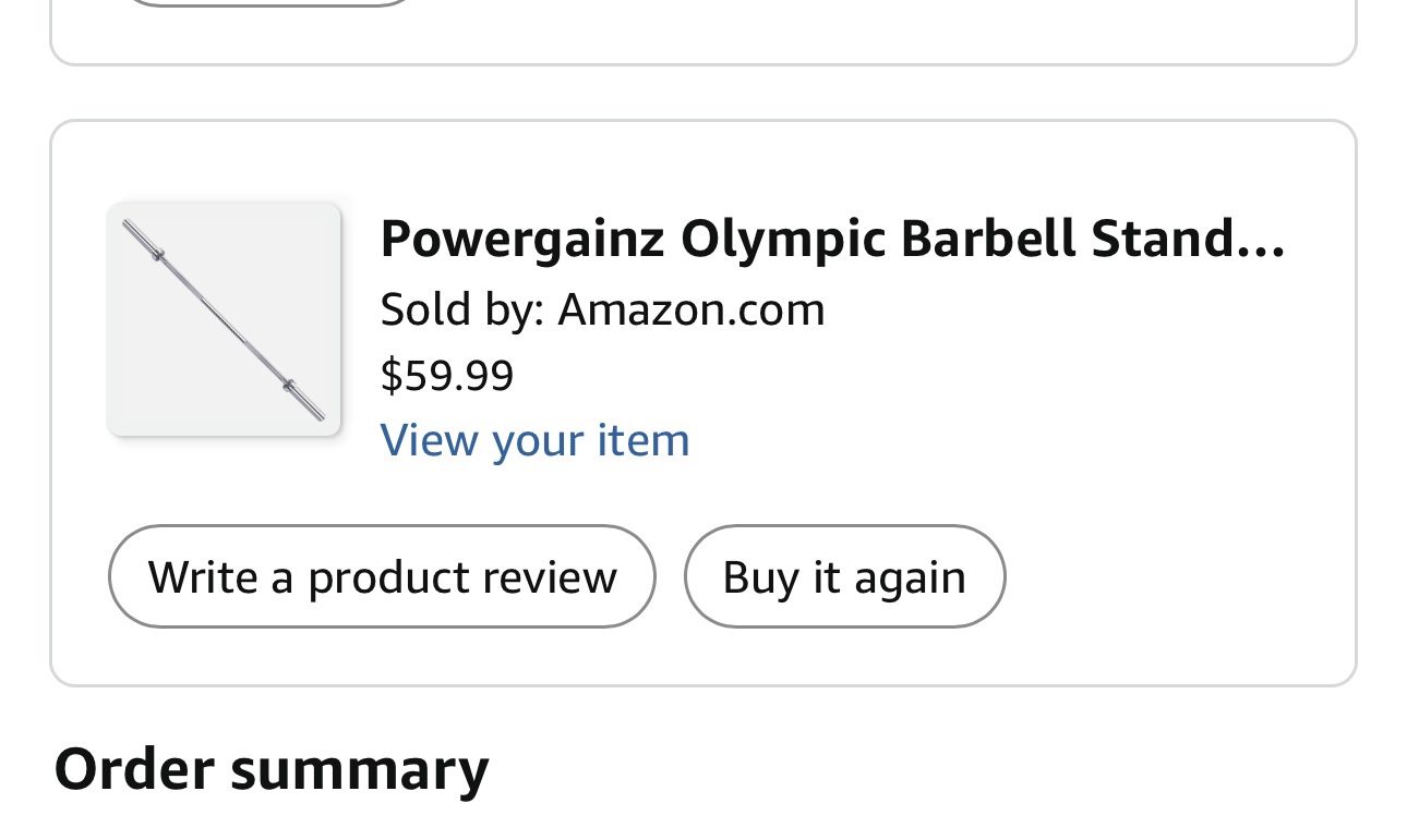 Squat Rack + Bench + Barbell