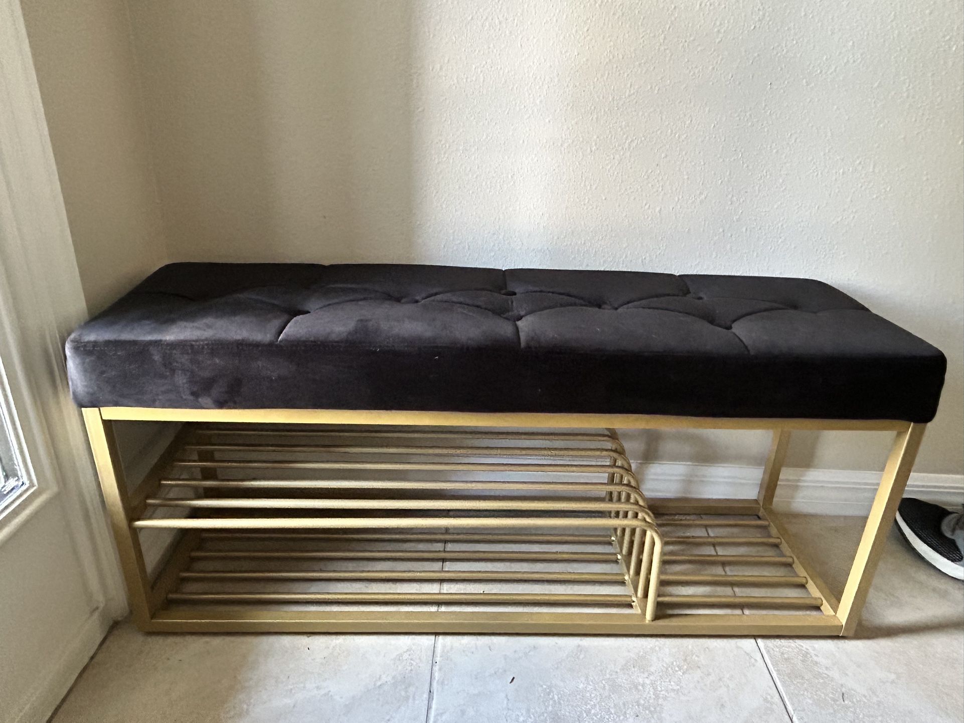 Bench With Shoe Storage
