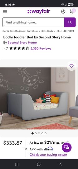 Toddler bed