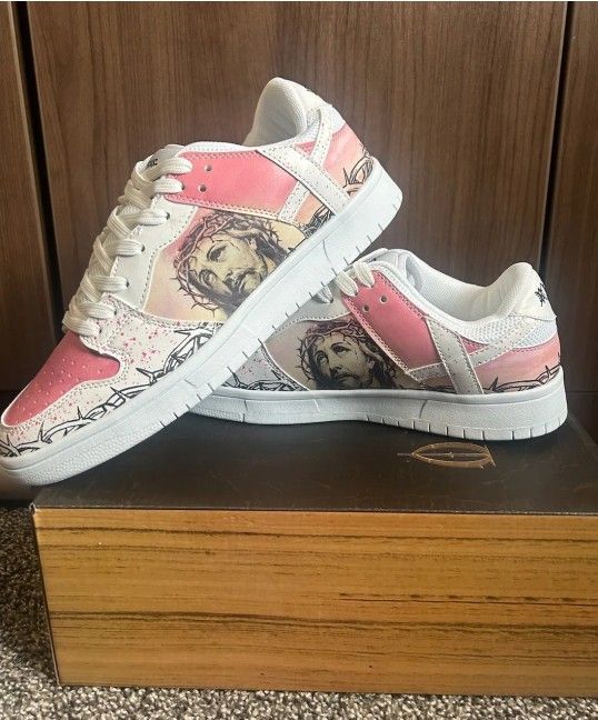 Kito Wares “Passion Of Christ, Resurrection Day” SB Dunk Low Style Size 11 NEW