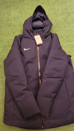 Nike 550 Duck Down Parka Winter Jacket DJ6526-060 Navy