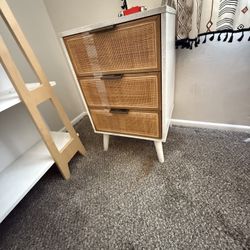 Rattan Side table Or Cabinet 