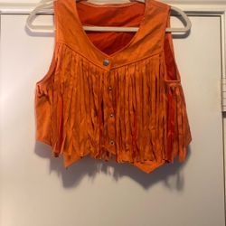 Halloween 🎃 Girls Fringe Vest
