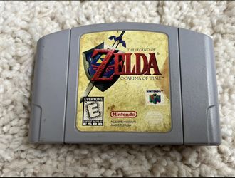 Zelda Ocarina of time. N64