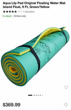 Aqua Lily Pad Water Mat