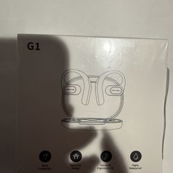 Boean G1 Wireless Bone Conduction Earbuds with Virtual Assistant Music Composition Model App, IP68 Waterproof and Dustproof