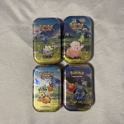 4 Ascended Heroes Tins - Pokémon Trading Cards