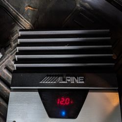 Alpine Subwoofer Amplifier 