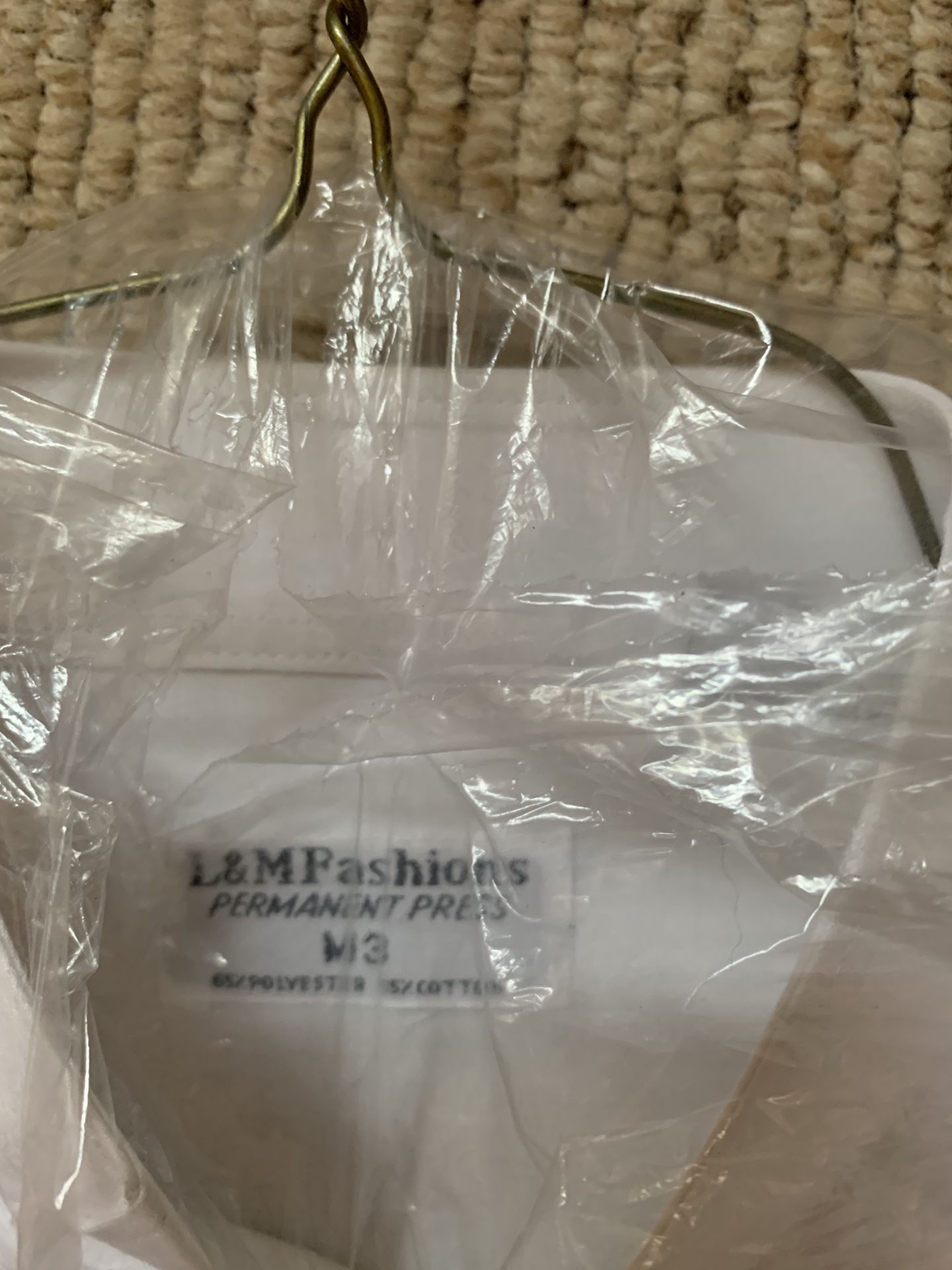 Men's Medium Tuxedo Shirt