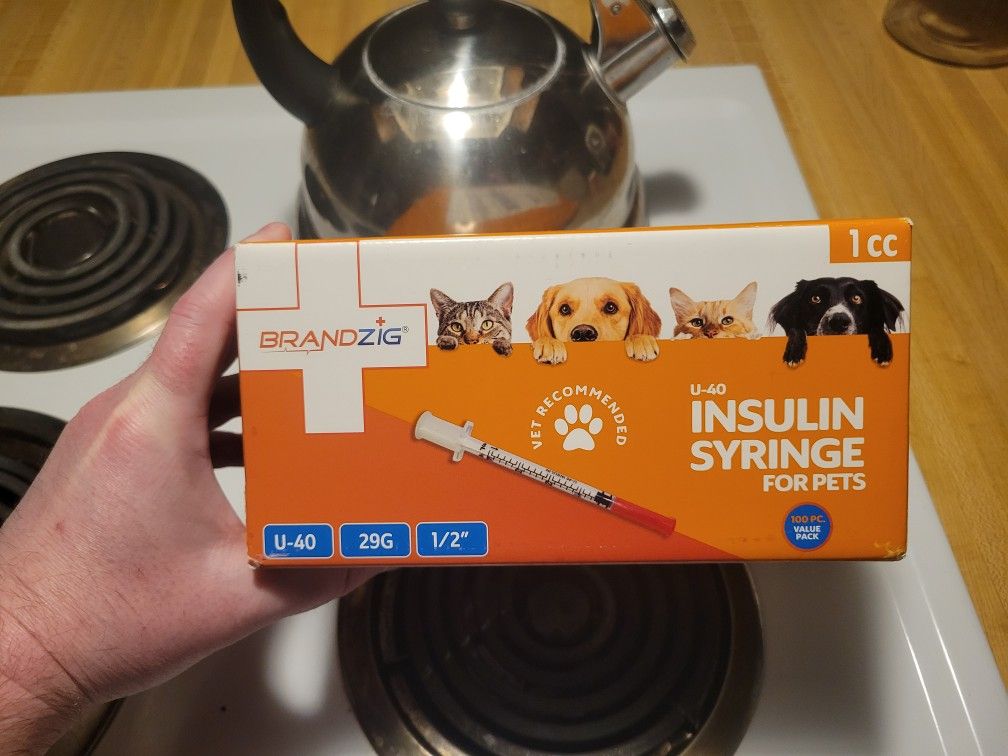 Syringes For Diabetic Dogs 200 Ct