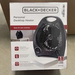 Black And Decker Personal Desktop Heater 