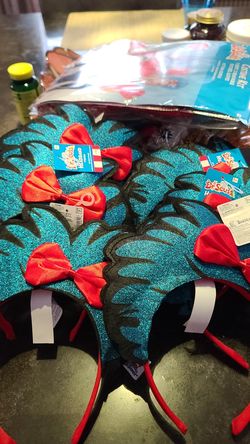 Headband glitter felt thing 1 &2