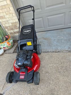 Toro lawn mower 21"