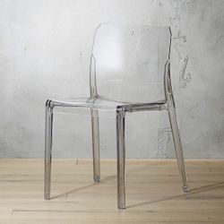CB2 Bolla Clear Dining Chair