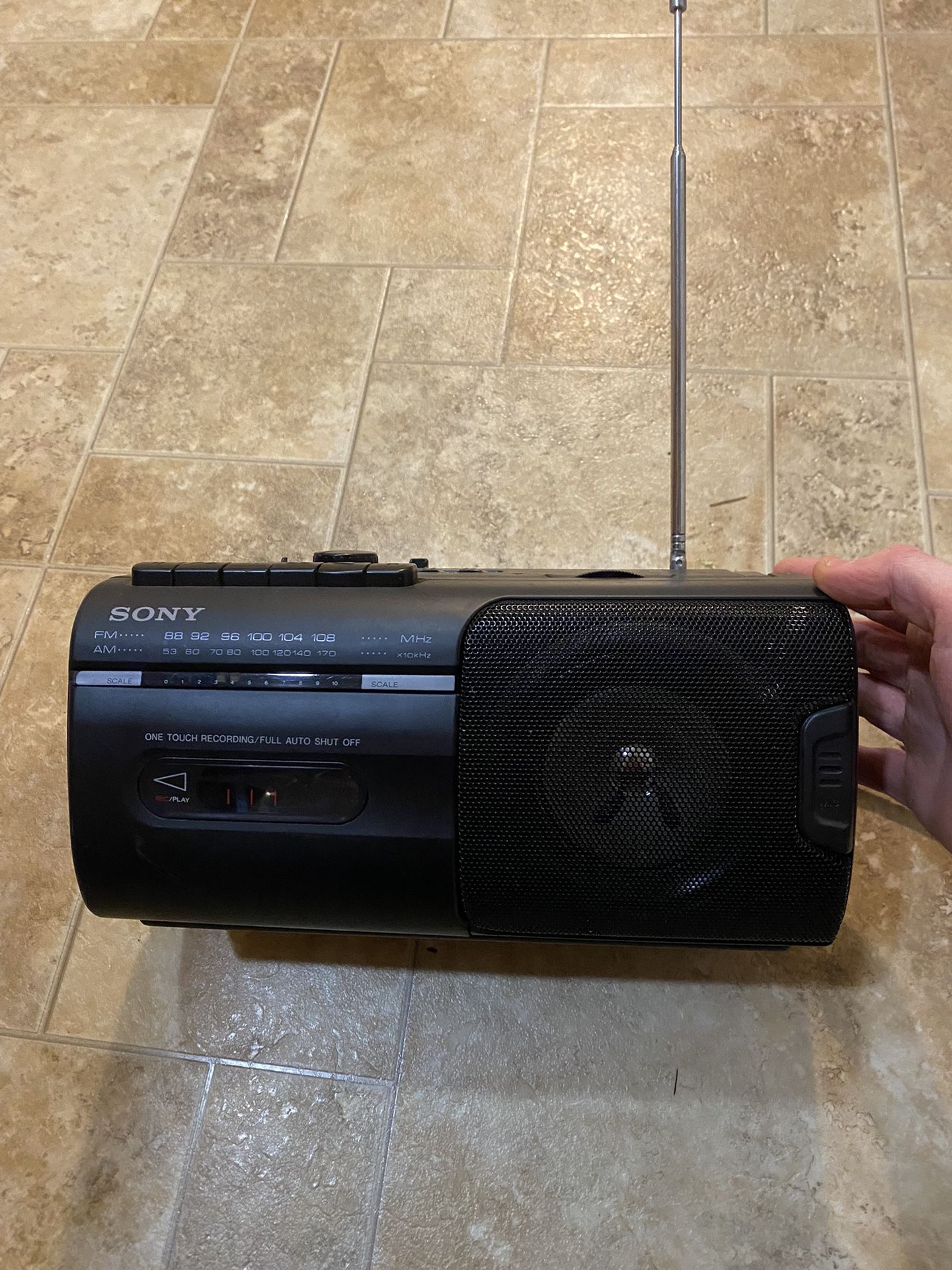 Sony Radio Cassette - Corder CFM - 10