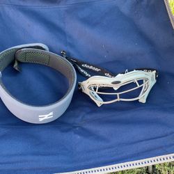 Lacrosse Head Band And Eye Protection