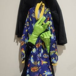 Spirit Close Encounter Alien Abduction Inflatable Halloween Costume Child One