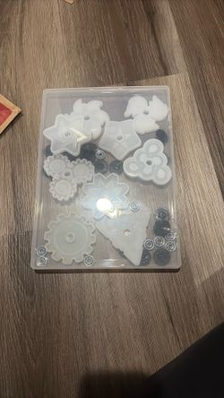 Resin Fidget Spinners 9 Mold And 10bearing Set