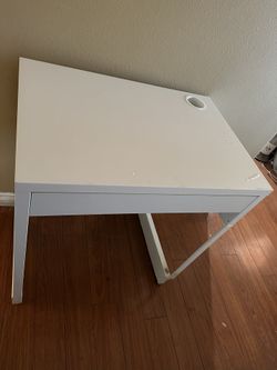 Ikea Desk White Table Vanity