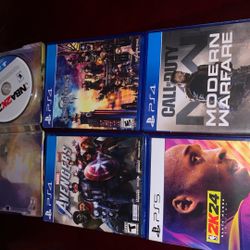 Got This 5 Games For Sale Message Me And We Can Talk Price!!