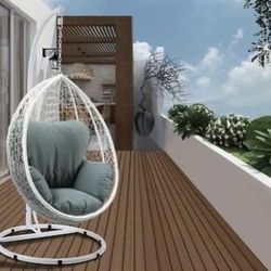 Brand New White Patio swing chair