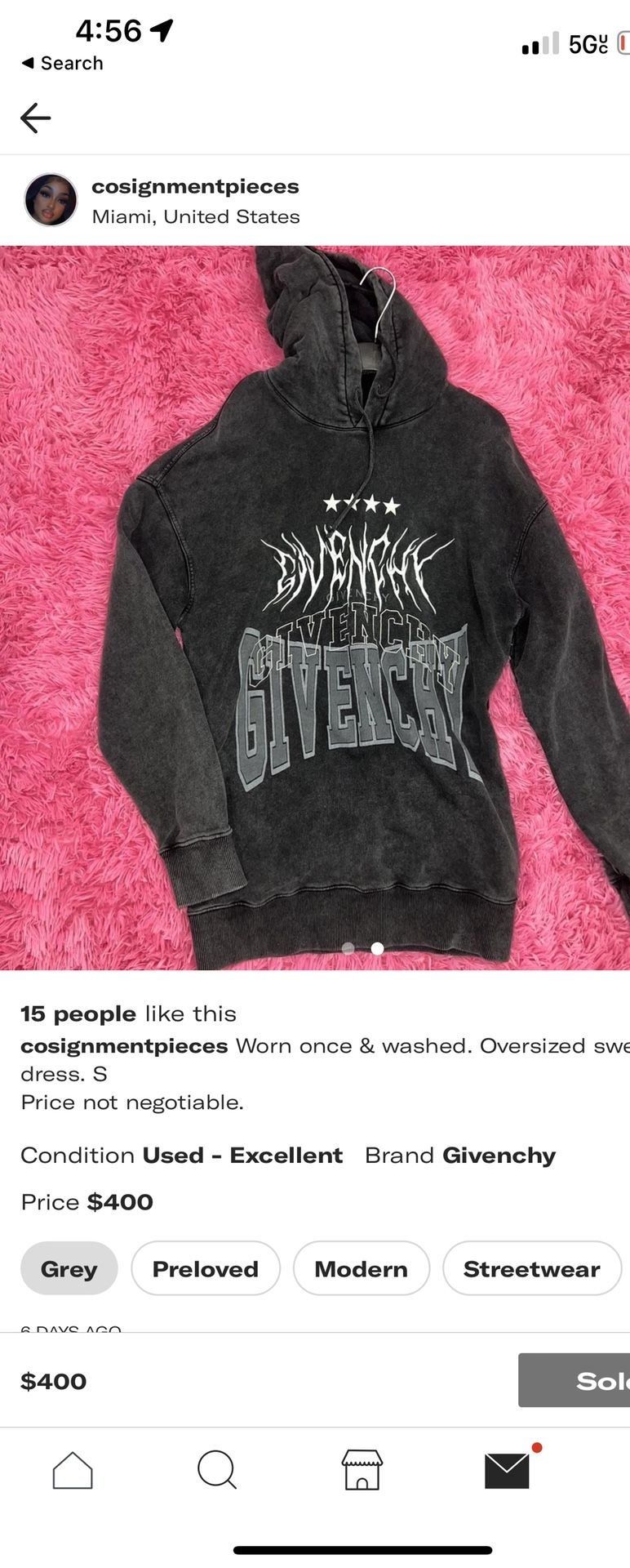 givenchy sweater size 2