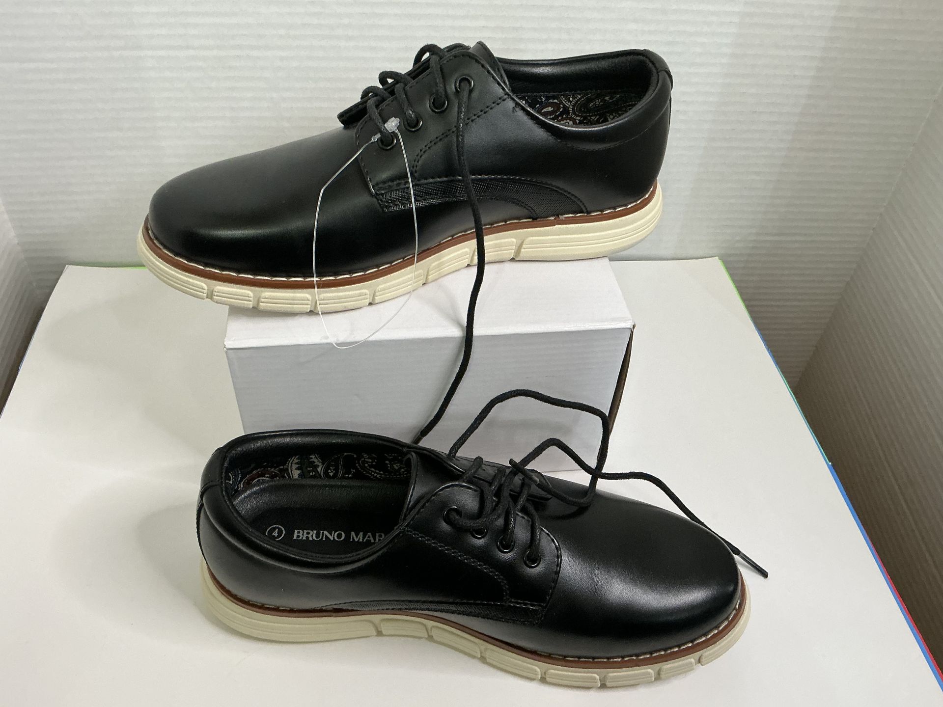 Bruno Marc Kids Black Shoes