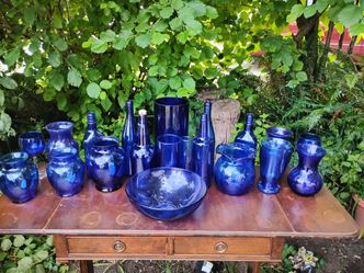 Cobalt Blue Glass