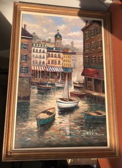 Original W. Eddie Painting