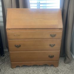 Dresser w/ Desk Top