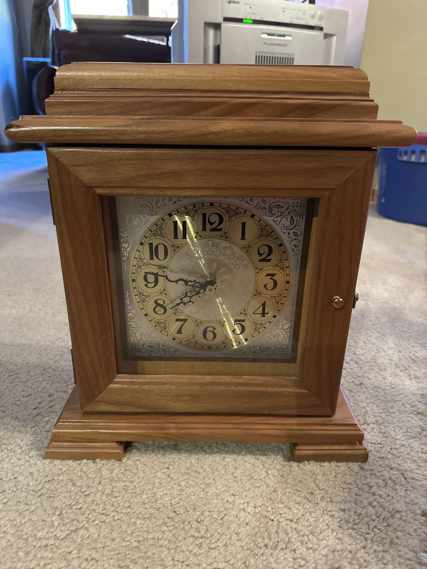 Wooden Mantel/table Clock $15