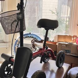 TUFF CARE SEATED KNEE SCOOTER