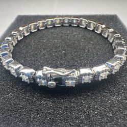 6MM Cluster Tennis Bracelet