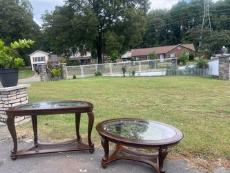 Two used tables; the price is 350 for both.