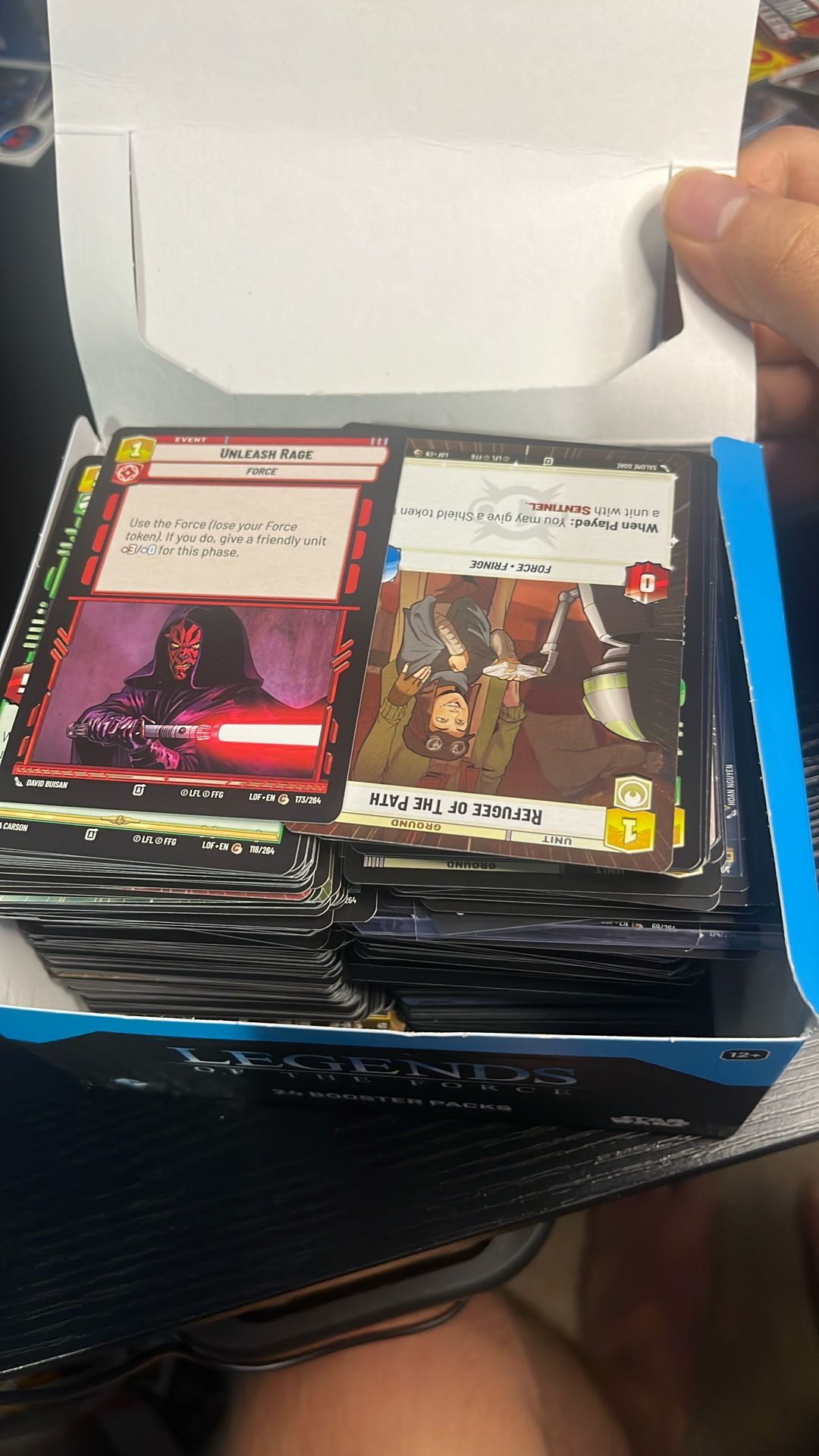 Around 700+ Star Wars Legends Of The Force Cards