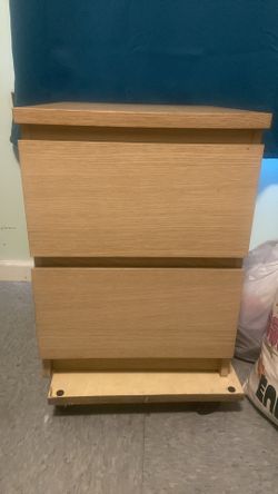 Small side dresser nightstand