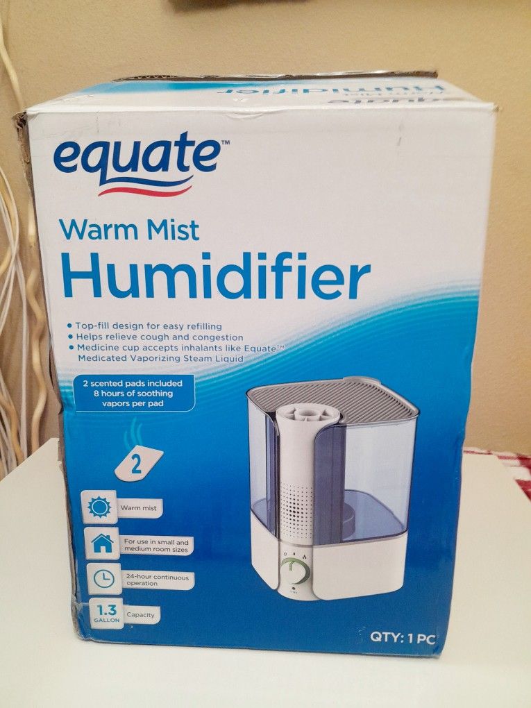 Equate Warm Mist Humidifier 