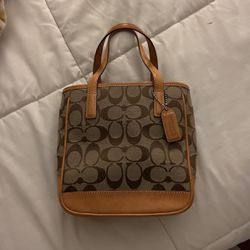 Vintage coach mini bag