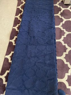Very Big Living  Room Rug , Navy Blue