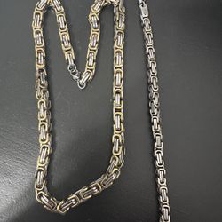 Men’s Stainless Steel Necklace & Bracelet