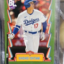 Shohei Ohtani 2024 Topps Big League Dodgers Card
