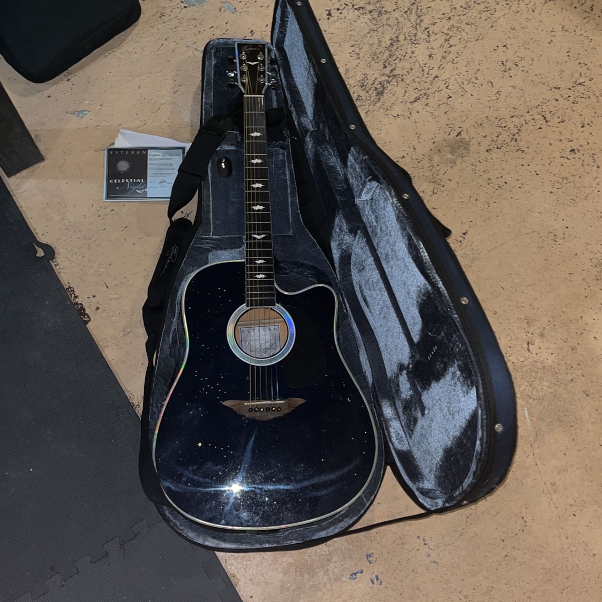Esteban Celestial Night Guitar