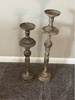 Set of 2 candle holders