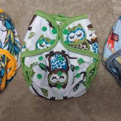 3 Cloth Diaper Covers