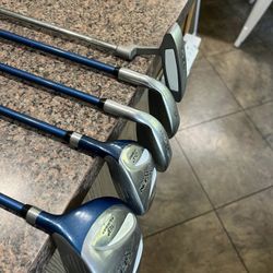 school tryouts, metal Woods, Irons, Putter, Bag all included $129 These will go fast 